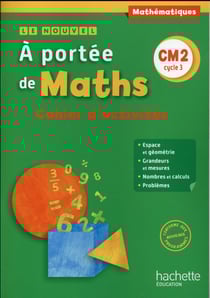 À portée de maths : CM2 - cahier d'activités (édition 2016)