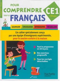 Pour comprendre toutes les matières - tout le français - ce1