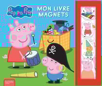 Peppa pig - mon livre magnets