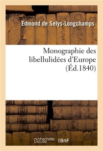 Monographie des libellulidees d'europe