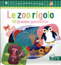 Le zoo rigolo - 50 grandes gommettes