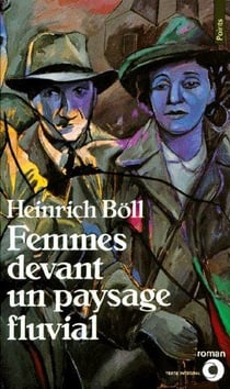 Femmes devant un paysage fluvial