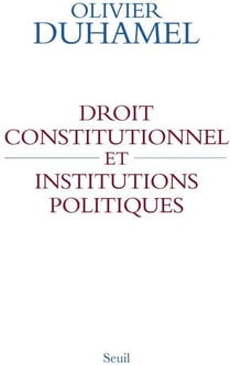 DROIT CONSTITUTIONNEL ET INSTITUTIONS PO