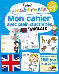 J'Aime La Maternelle : Mon Cahier Avec Plein D'activités D'Anglais + Cd