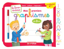 Les livres-ardoises : mes premiers graphismes - à partir de 3 ans (édition 2017)