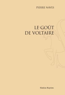 Le goût de voltaire