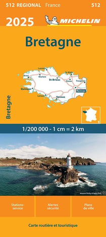 Carte Régionale Bretagne 2025
