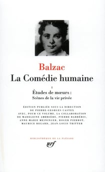 La comédie humaine Tome 1