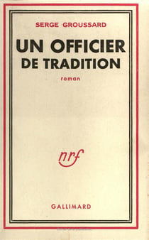 Un officier de tradition