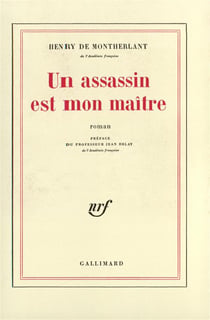 Un assassin est mon maître