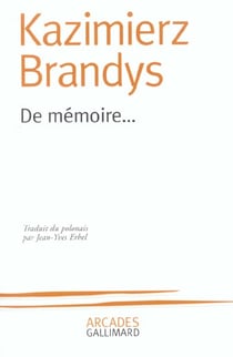 De memoire...