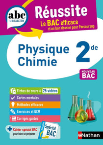 ABC du bac réussite : physique-chimie - 2de (édition 2023)