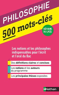 50 mots-clés - philosophie (édition 2020)