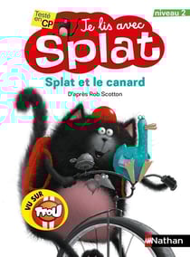 Je lis avec Splat : Splat et le canard : niveau 2 (édition 2023)