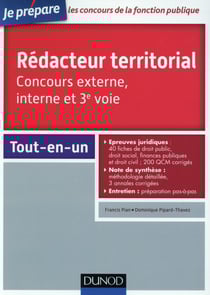 Je prépare - concours rédacteur territorial - tout-en-un