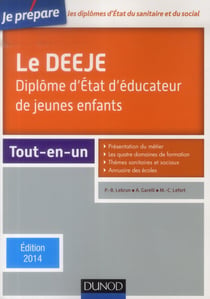 Je prépare - le deeje - diplôme d'etat d'éducateur de jeunes enfants (édition 2014)