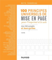100 principes universels de mise en page pour l'imprimé et le Web - Avec 100 exemples et leurs grill