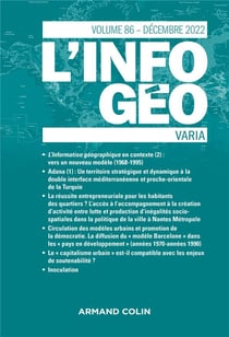 L'information géographique - n°4/2022 Varia