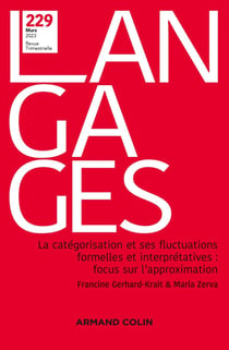Langages Nº 229 1/2023
