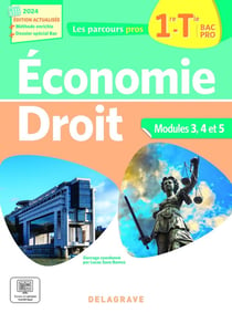 Les parcours pro : Économie, droit : 1re, tle bac pro - Pochette élève (édition 2024)