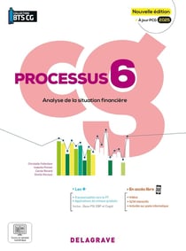 Processus 6 - Analyse de la situation financière BTS Comptabilité Gestion (CG) (2025) - Pochette élève