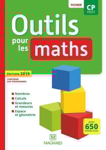 Outils pour les maths : CP - manuel de l'élève (édition 2019)