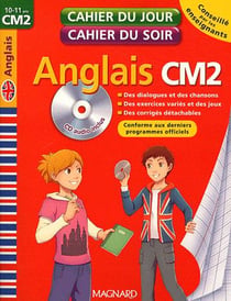 Cahiers du jour/ soir - anglais - cm2 - cahier + cd audio