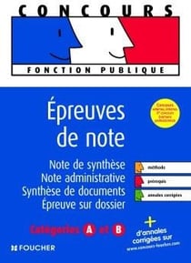Épreuve de note - catégories a et b