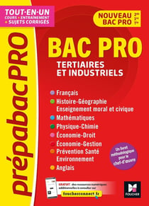 Prépabac : matières générales - bac pro tertiaires et industriels - tout-en-un