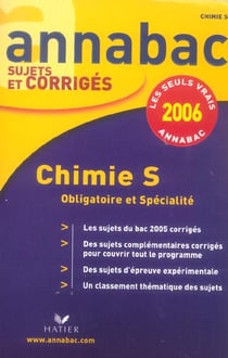 Chimie terminale s (edition 2006)