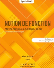 Notion de fonction - mathématiques, collège, 3e