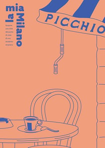 La mia milano - illustrations, couleur