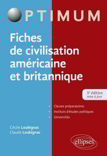Fiches de civilisation américaine et britannique (5e édition)