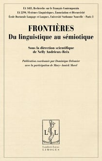 Frontières - du linguistique au sémiotique