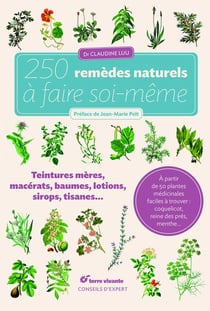 250 remèdes naturels à faire soi-même - teintures-mères, macérats, baumes, lotions, sirops, tisanes...