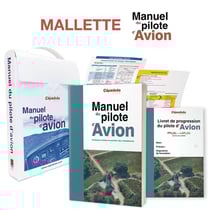 Mallette du manuel du pilote d'avion (18e édition)