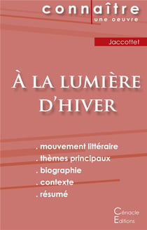 À la lumière d'hiver, de Philippe Jaccottet