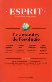 Esprit n.441 : les mondes de l'écologie