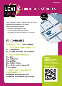 Droit des suretés