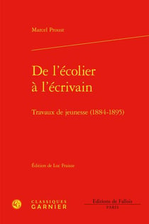 De l'écolier à l'écrivain : travaux de jeunesse (1884-1895)