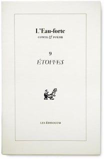 L'eau forte Tome 9 : étoffes