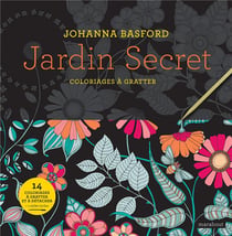 Jardin secret - coloriages à gratter