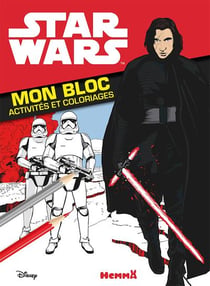 Star wars - mon bloc activités et coloriages