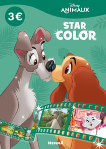 Star color - disney animaux - belle et le clochard