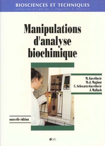 MANIPULATIONS D'ANALYSE BIOCHIMIQUE
