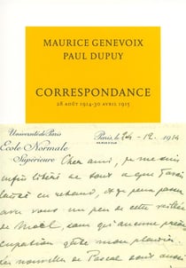 Correspondance (août 1914 - avril 1915)