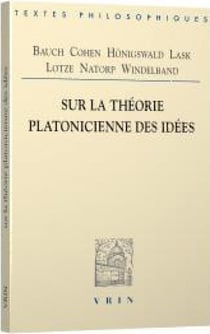 Sur la théorie platonicienne des idées