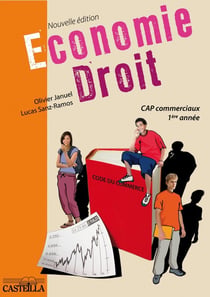 Économie-droit - CAP commerciaux 1ère année - pochette de l'élève
