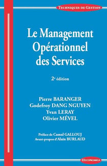 MANAGEMENT OPERATIONNEL DES SERVICES, 2E ED. (LE)