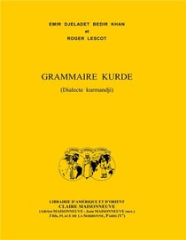 Grammaire kurde (dialecte kurmandji)